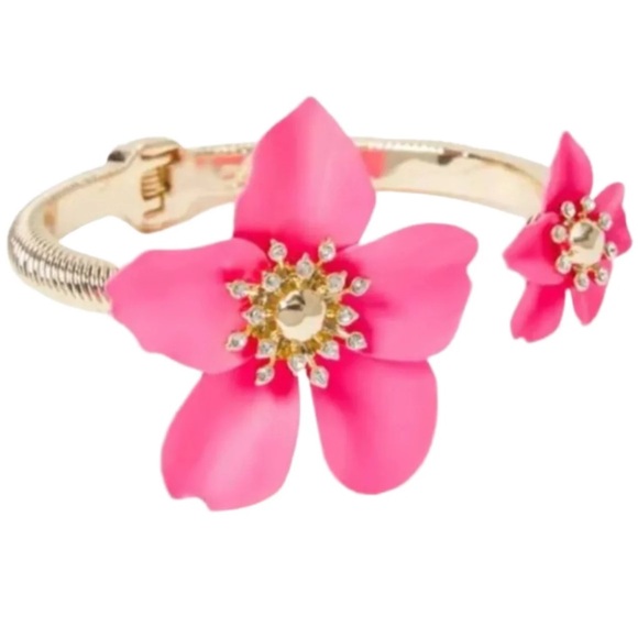 Lily Pulitzer Floral Hinged Bangle Bracelet | eBay Sale🎉🎉🎉Beautiful Lilly Pulitzer floral bangle new last one